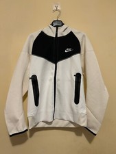 Nike Tech Fleece Taglia S Felpa con Cappuccio - BIANCO E BEIGE