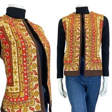 GILET TRAPUNTATO VINTAGE ANNI