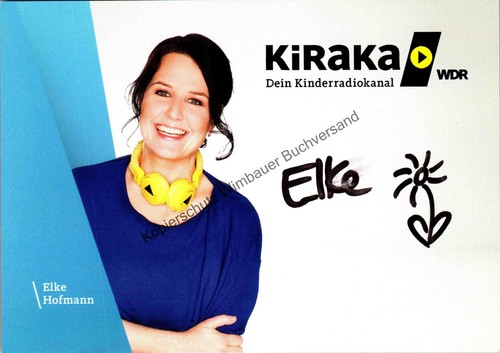 Autografo originale elke - autografo,