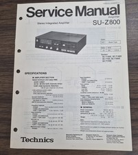 Technics z800 amplifier - technics,