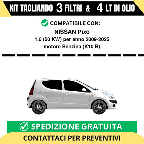 Tagliando per nissan - per, 1.0