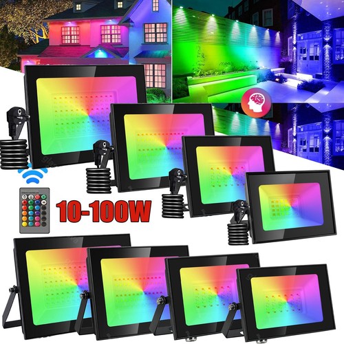 Proiettore led rgb 100w - rgb, 20-100w