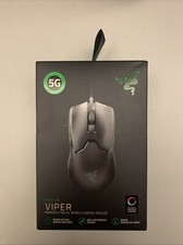 Razer Viper Ultimate Mouse da gaming Senza Fili Nero NUOVO SOLO APERTO MAI USATO