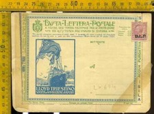 Regno BLP Busta Lettera Postale Lloyd (difetti) lx 634
