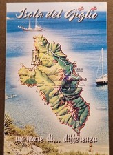 SCHEDE TELEFONICHE TELECOM + FOLDER ISOLA DEL GIGLIO ANNO 1997 - Mai Usata