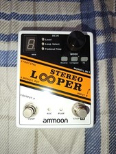 STEREO LOOPER Loop Record Guitar Effect Pedal 10 Independent Loops Max. 10min...