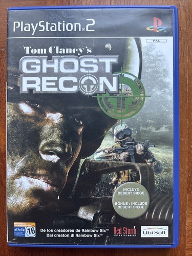 Ps2 tom clancy ghost recon - ghost,