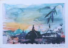 Sandro Trotti - Litografia originale firmata