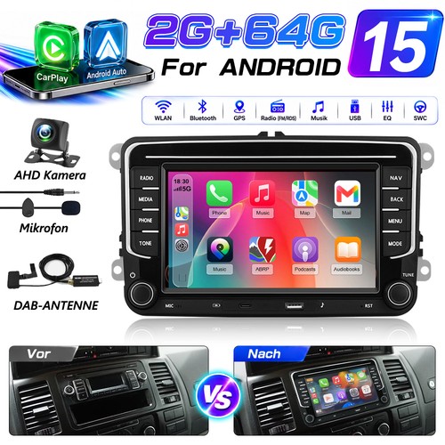 Android15 autoradio fotocamera