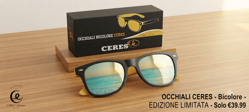 Occhiali sole bicolore - sole,
