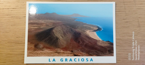Cartolina graciosa montana - cartolina,