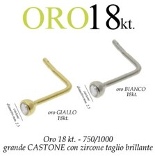 Piercing naso nose ORO 18kt