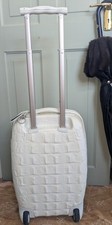 Trolley valigia cabina coccodrillo Alexander McQueen x Samsonite 2006 con coperchio 