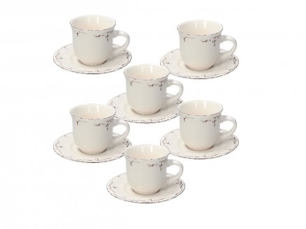 Tazzine caffe set6 con - tazzine,