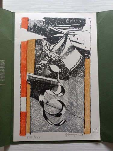 Alberto gianquinto litografia - alberto,