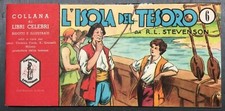 Collana Di Libri Celebri - L'isola del tesoro da R. L. Stevenson - N. 6