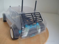 TAMIYA RC VW Golf MK1 Gruppo2 Alzacristalli Posteriore Tenda Posteriore Scala per Gatti 1/10