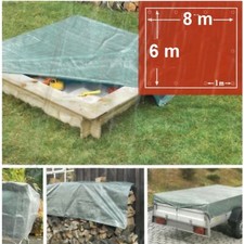 Telo In Tessuto Con Occhielli Dimensione 6 M X 8 M Copertura Per Legno