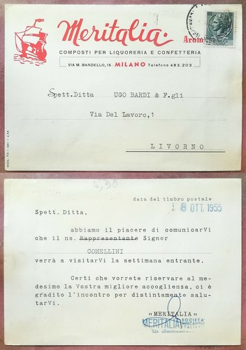 Milano livorno 1955 meritalia - milano-livorno, 1955: