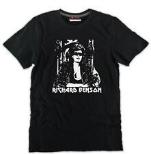 Tshirt nera Richard Benson unisex cotone metal cult rock Jukebox all'Idrogeno