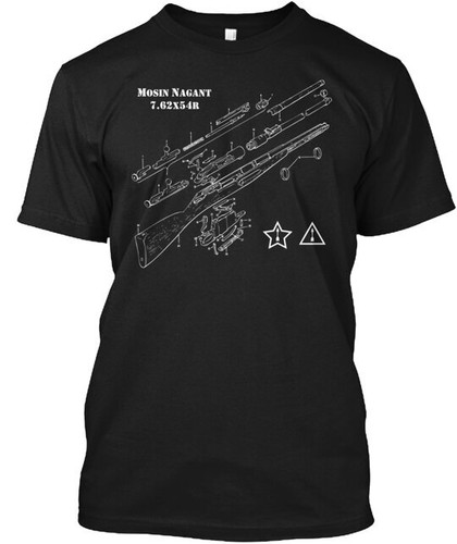 Shirt maglietta mosin nagant - t-shirt,