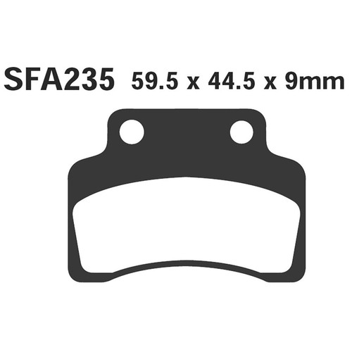 Coppia pastiglie ebc sfa - coppia,