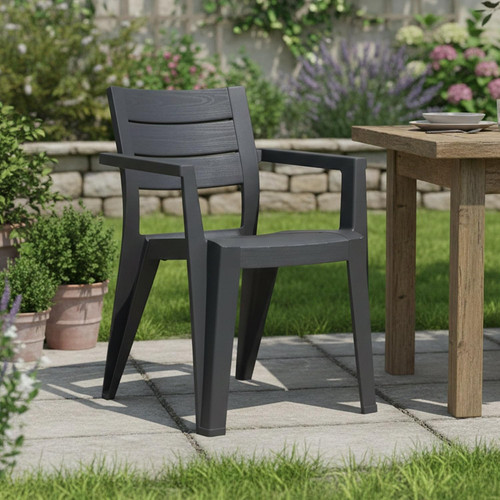 Sedia esterno tregnago nero - esterno,