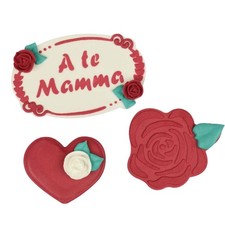 Set Targhetta MAMMA, ROSA e