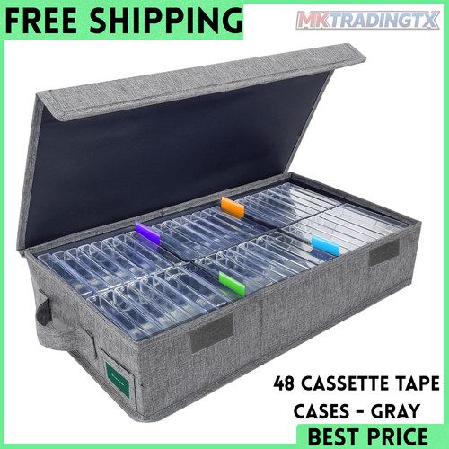 Cassette tape storage box - storage,