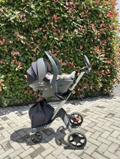 Passeggino duo stokke xplory  nero/grigio usato come nuovo