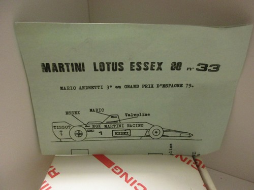 Minii racing lotus 80 - ,