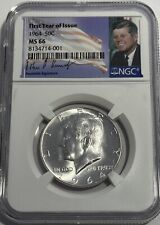 1964 P NGC MS66 argento