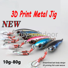 2PCS Metal Jig Wobbler esca da