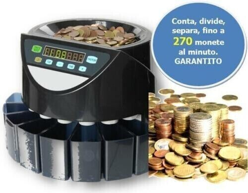 Contamonete separa monete euro - contamonete,