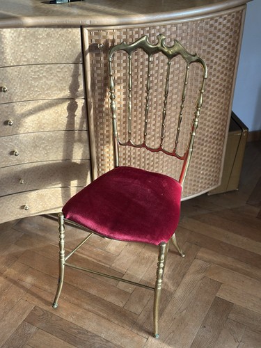 Vintage chiavari stuhl aus - chiavari,