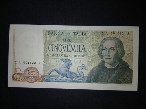 5000 lire colombo caravelle - 5000,