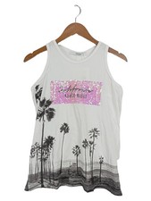 GUESS Tank Top Donna Bianco