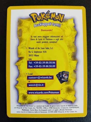 Pokémon carta promo deck - carta,