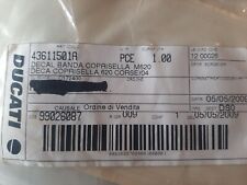 Ducati  Adesivo Decalco 43611501A  banda coprisella monster 620