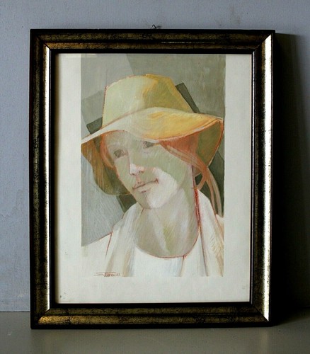 Quadro disegno sanguigna - ,