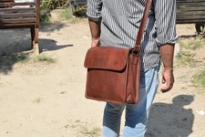 Borsa donna a mano in vera