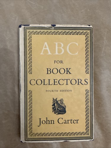 Abc for book collectors - book, by