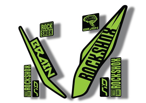 Adesivo decalcomania rock shox - decalcomania,