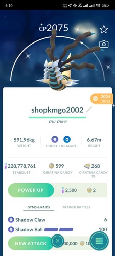 Pokémon shiny giratina origin - pokémon,