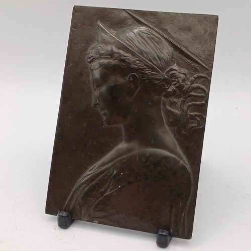 Targa miniatura bronzo - miniatura,