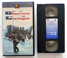 Vhs Il Giorno Piu'Lungo Film Guerra Sean Connery John Wayne Videocassetta (K23)