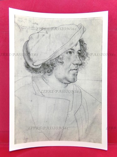 Cpa 739 hans holben - n°739,, holben,