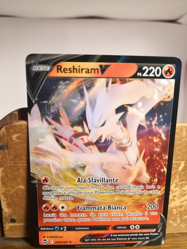 Pokemon reshiram full - v, art