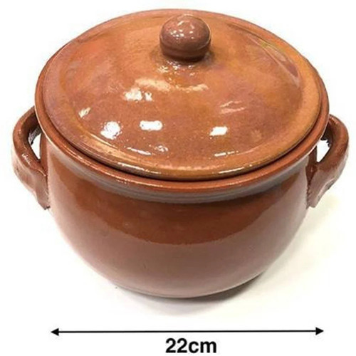 Pentola tegame terracotta - in,