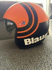 Casco Jet Pilot Blu HT Taglia